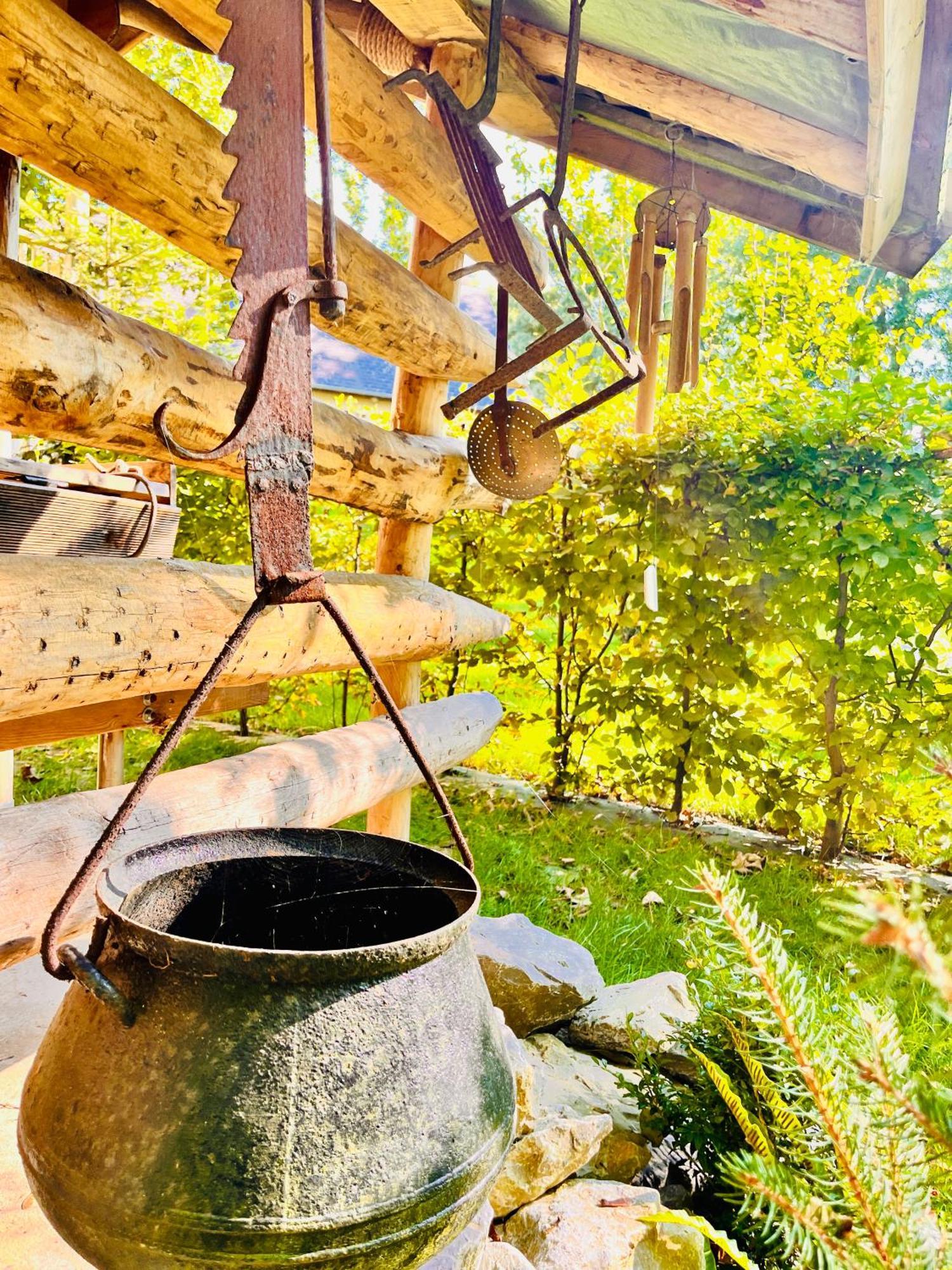La Cabane Perchee Du Trappeur Écrainville Zewnętrze zdjęcie