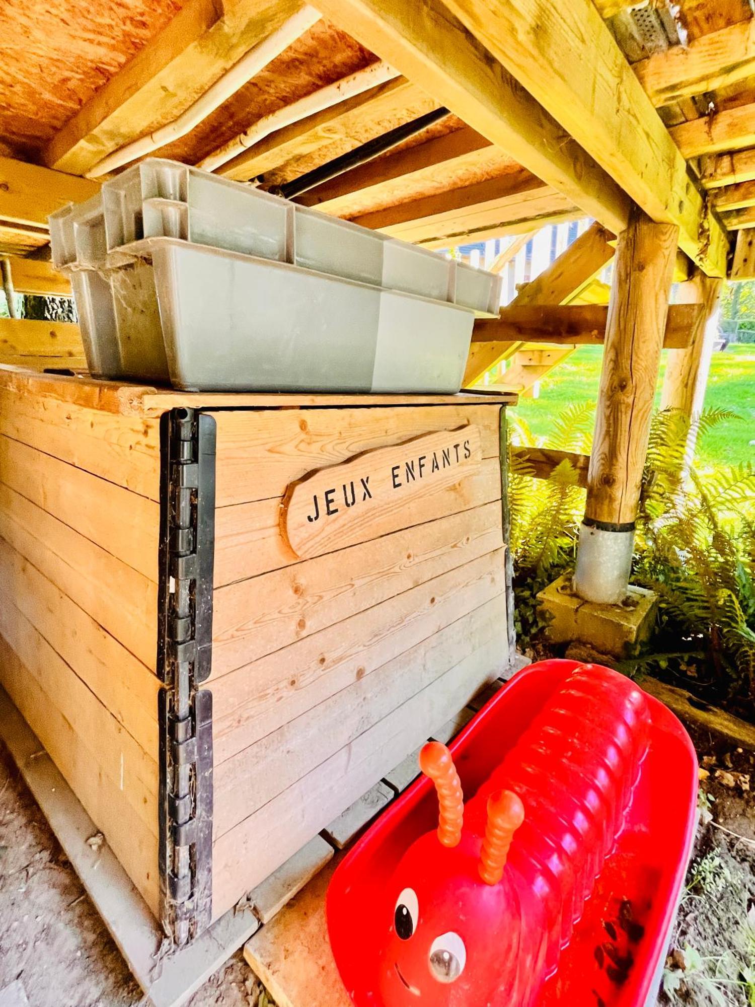 La Cabane Perchee Du Trappeur Écrainville Zewnętrze zdjęcie